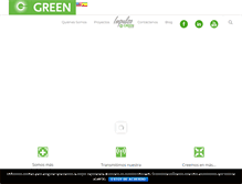 Tablet Screenshot of greenergyze.com